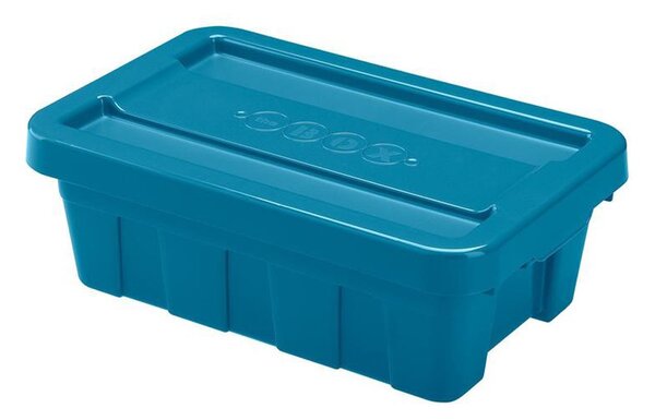 Plastový úložný box s vekom HEIDRUN 12,5l