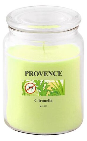 Vonná sviečka v skle PROVENCE 95 hodín citronela