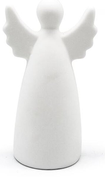 Keramický anjel LED TORO 12,5 cm