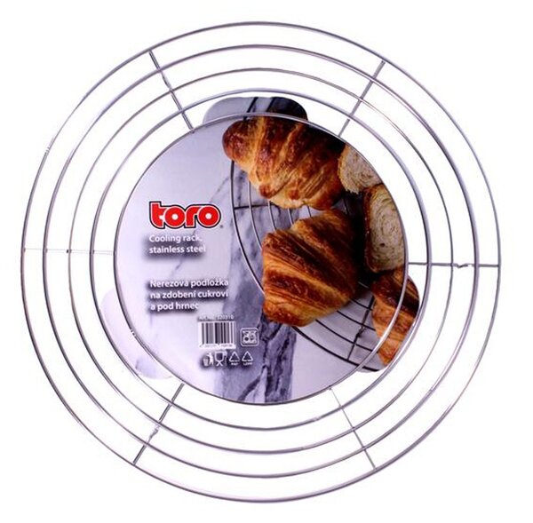 Nerezová podložka na pečivo TORO 32,5cm