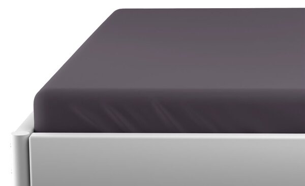 Jersey plachta do detskej postieľky EXCLUSIVE 60x120 cm antracitová