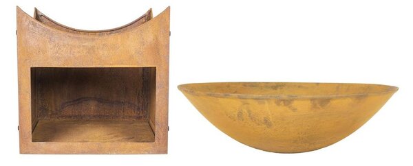 Buschbeck Prenosné ohnisko na drevo MUMBAI pr. 56 cm BB0006 + záruka 3 roky zadarmo