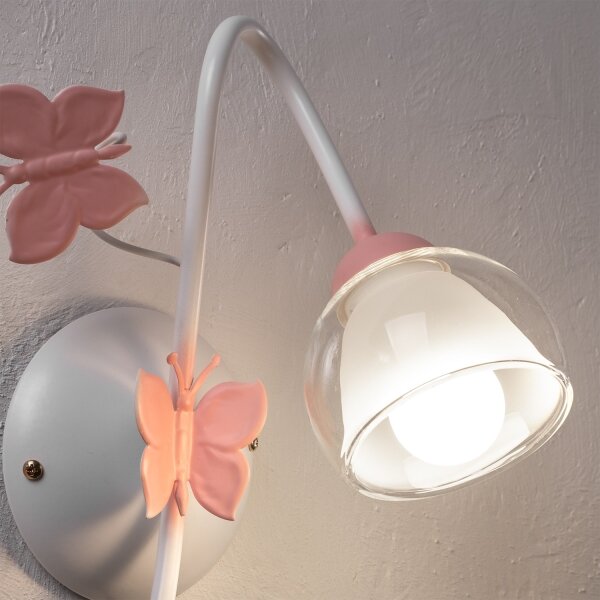 ONLI - Detské nástenné svietidlo BUTTERFLY 1xE14/6W/230V