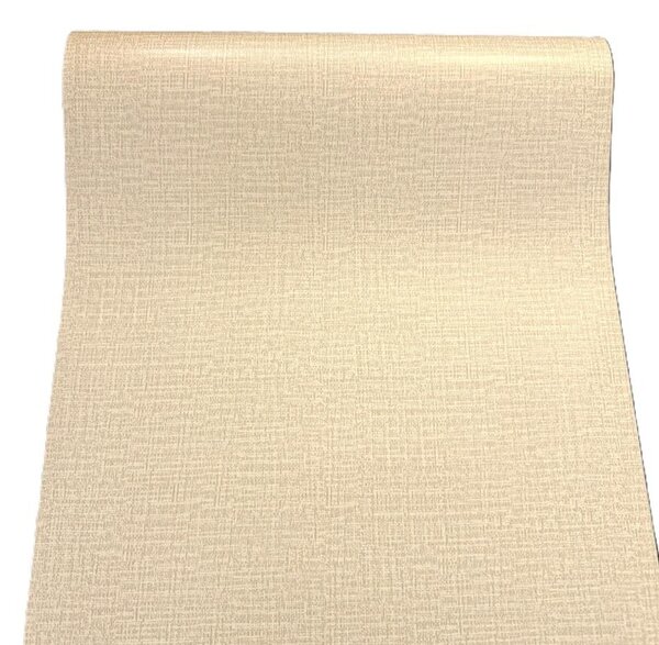 Samolepiace tapety 45 cm x 10 m IMPOL TRADE 9182 textilný vzor béžový Samolepiace tapety