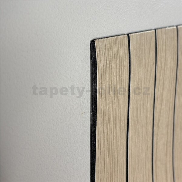 Samolepiace lamely na stenu TPW3971702, cena za kus, rozmer 280 cm x 60 cm, svetlo hnedé, IMPOL TRADE