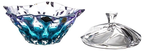 KRIŠTÁĽOVÁ MISKA BOHEMIA SAMBA GRADIENT 210MM