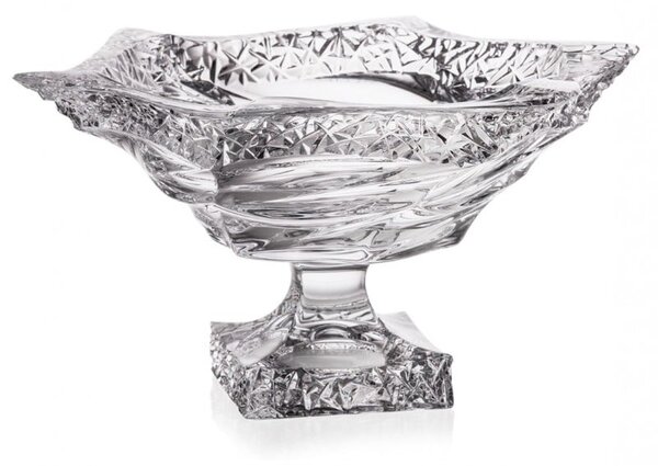 KRIŠTÁĽOVÁ MISA BOHEMIA FLAMENCO ICE NA NOHE 330MM