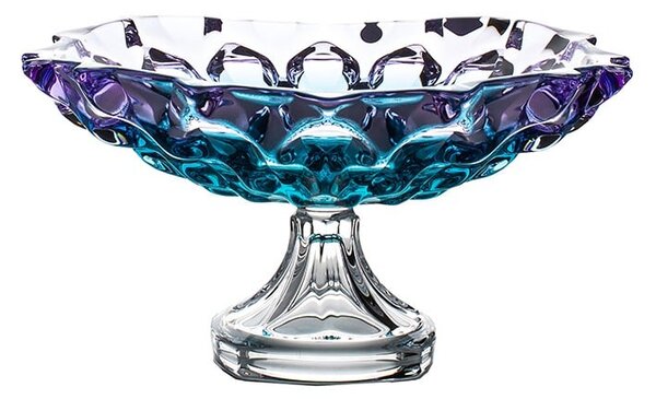 KRIŠTÁĽOVÁ MISKA BOHEMIA SAMBA GRADIENT 350MM