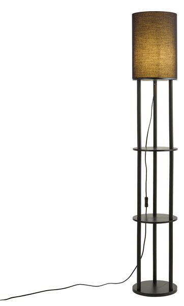 Moderná stojacia lampa čierna - Stojon