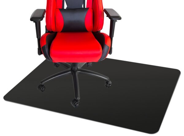 Podložka pod stoličku 100x70 cm čierna