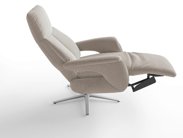 RELAXAČNÉ KRESLO, textil, taupe Sit & More - Online Only obývacie izby, Online Only