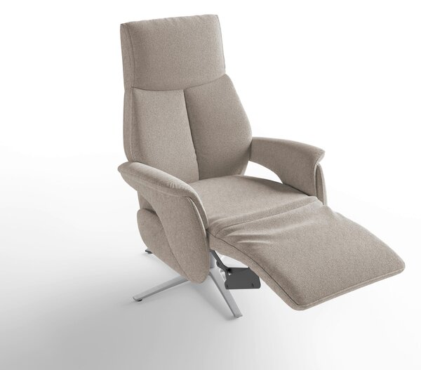 RELAXAČNÉ KRESLO, textil, taupe Sit & More - Online Only obývacie izby, Online Only
