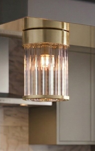Open Design OR86096 - Bodové svietidlo FIATTO 1xG9/8W/230V mosadz