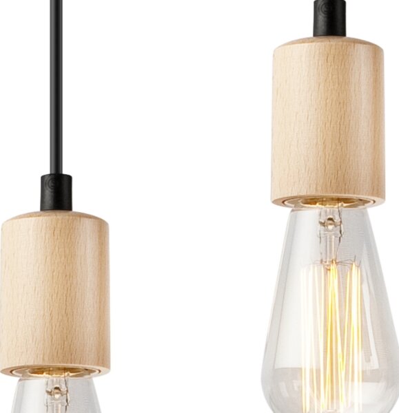 Luster na lanku LEON 5xE27/60W/230V