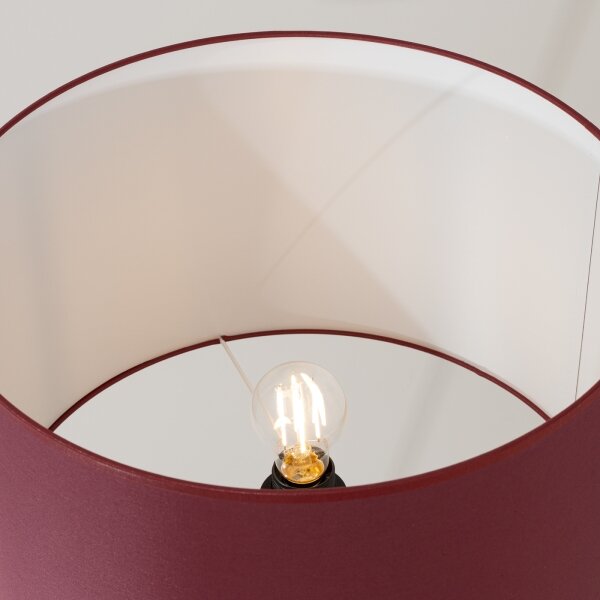 Sollux SL.1856 - Stojacia lampa NEVIA 1xE27/15W/230V červená