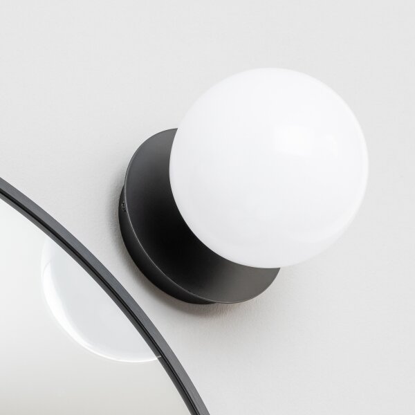 Brilagi - LED kúpeľňové nástenné svietidlo BALL LED/6W/230V 3000/4000/6500K IP44 čierne