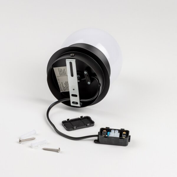 Brilagi - LED kúpeľňové nástenné svietidlo BALL LED/6W/230V 3000/4000/6500K IP44 čierne