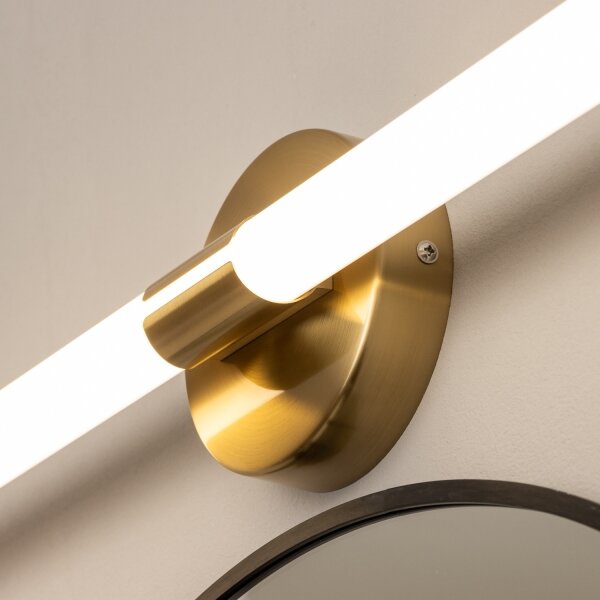 Brilagi - LED osvetlenie zrkadla do kúpeľne LARA LED/10W/230V IP44 zlatá