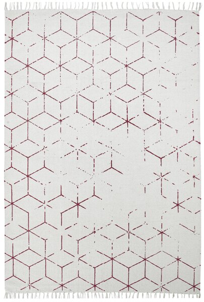 Obsession , AKCIA: 80x150 cm Ručne tkaný kusový koberec Stockholm 342 FUCHSIA, biela, obývacia izba