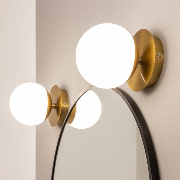 Brilagi - LED kúpeľňové nástenné svietidlo BALL LED/6W/230V 3000/4000/6500K IP44 zlaté