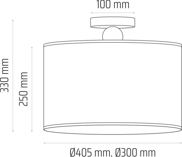 STROPNÉ SVIETIDLO, 40/35 cm - Online Only bytové doplnky, Online Only