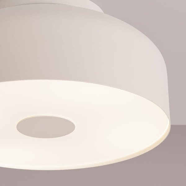 Sollux SL.1679 - Stropné svietidlo OMIQ 4xE27/15W/230V priemer 30 cm krémové