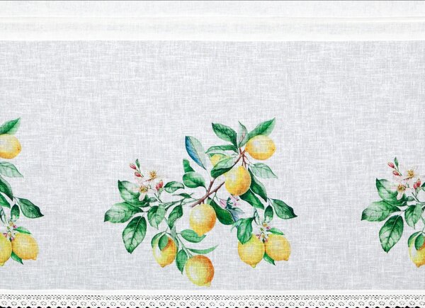 KRÁTKA ZÁCLONA NA PÁSKE CLOE 150X60 CM VIACFAREBNÁ