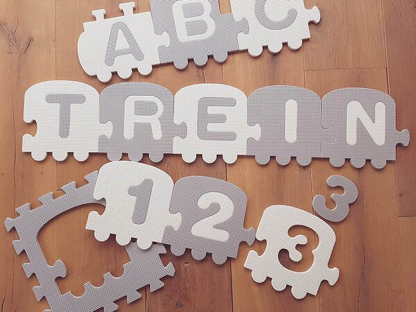 Vulpi Penová podložka na hranie Puzzle Abeceda XXL