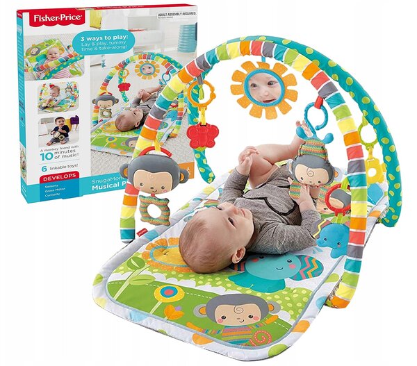 FisherPrice Hudobná hracia podložka Fisher Price