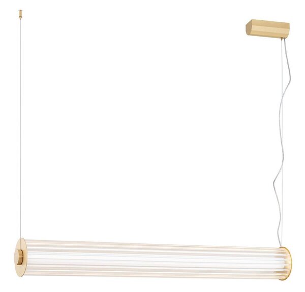 Argon 8627 - LED Luster na lanku HAMPTON LED/60W/230V 3000K 80 cm mosadz