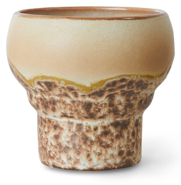 Kameninový hrnček 70's Lungo Coral 200 ml – set 2 ks