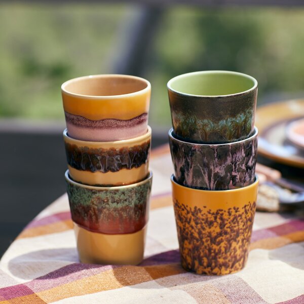 Kameninový hrnček Coffee mug 70's Tidal 200 ml