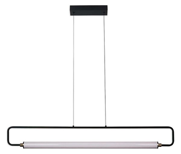 Závesný LED luster FELICJA na lankách LED/30W/230V 4000K čierny