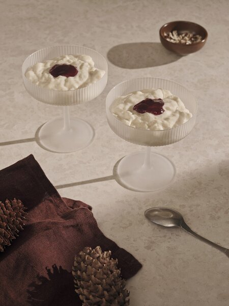 Poháre na šampanské Ripple Frosted 150 ml – set 2 ks