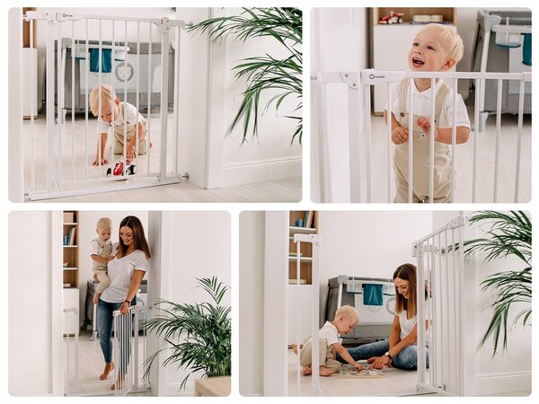Zábrana na dvere, schody Lionelo Truus Slim 75-105 cm Farba: čierna