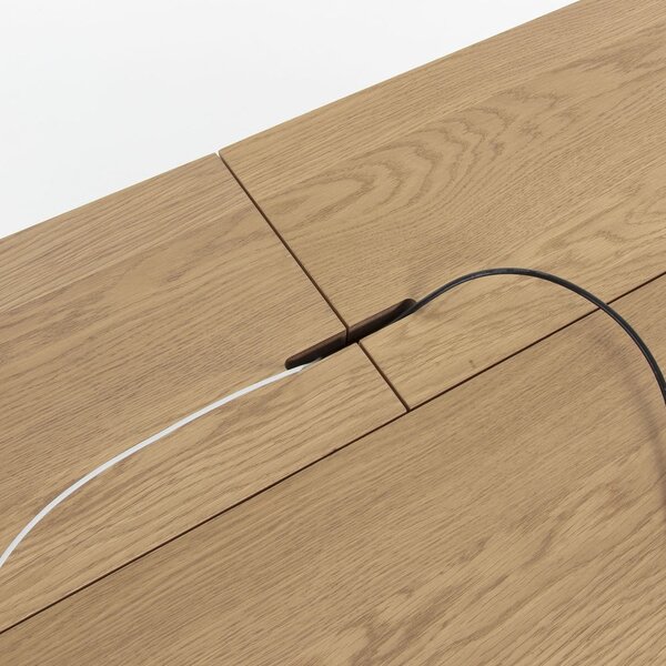 Pracovný stôl Kave Home Jakes Natural, 120 x 65 cm