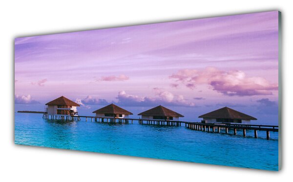 Nástenný panel  More architektúra 125x50 cm
