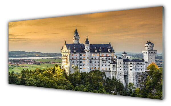 Nástenný panel  Palác hory príroda 125x50 cm