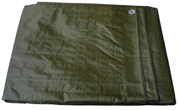Zelená plachta, rozmery 3x3 metre (130 g/m2)