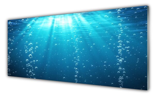 Nástenný panel  Voda umenie 125x50 cm