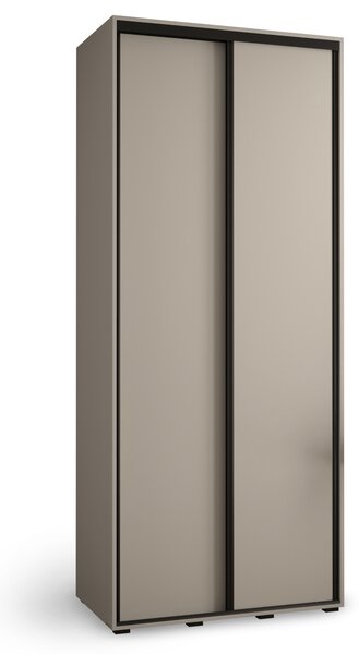 Šatníková skriňa Dakota 1 100x235x45/60 - kašmír Hĺbka: 45