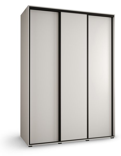Šatníková skriňa Davos 1 170x235x60 - biela