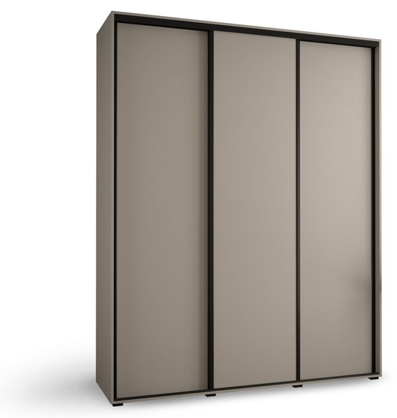 Šatníková skriňa Dakota 1 200x235x45/60 - kašmír Hĺbka: 45