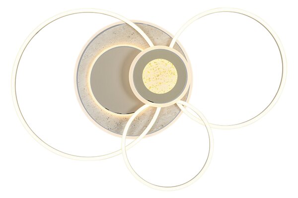 STROPNÉ LED SVIETIDLO, 90/63/8,5 cm Novel - Online Only bytové doplnky, Online Only
