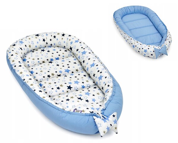Jukki Baby hniezdo do postieľky XXL Farba: lietadlo