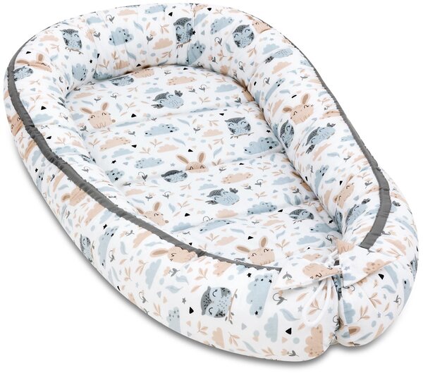 Jukki Baby hniezdo do postieľky XXL Farba: lietadlo