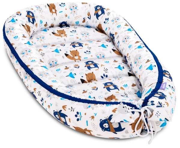 Jukki Baby hniezdo do postieľky XXL Farba: lietadlo
