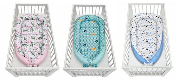 Jukki Baby hniezdo do postieľky XXL Farba: lietadlo