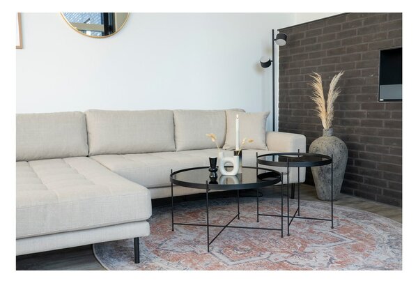 Modro-oranžový okrúhly koberec ø 200 cm Havana - House Nordic