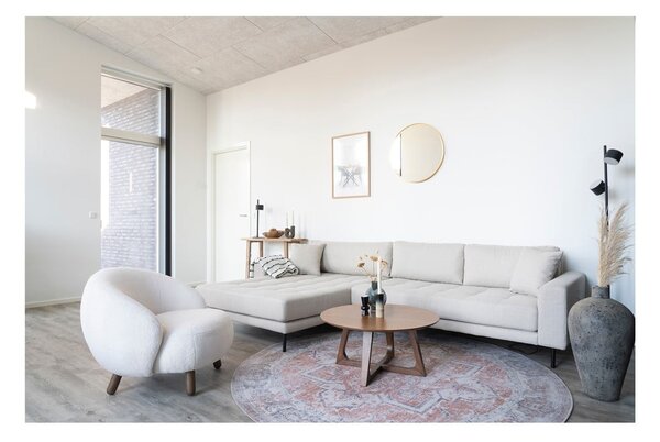 Modro-oranžový okrúhly koberec ø 200 cm Havana - House Nordic